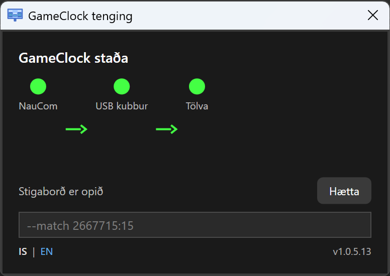 Tengistatus